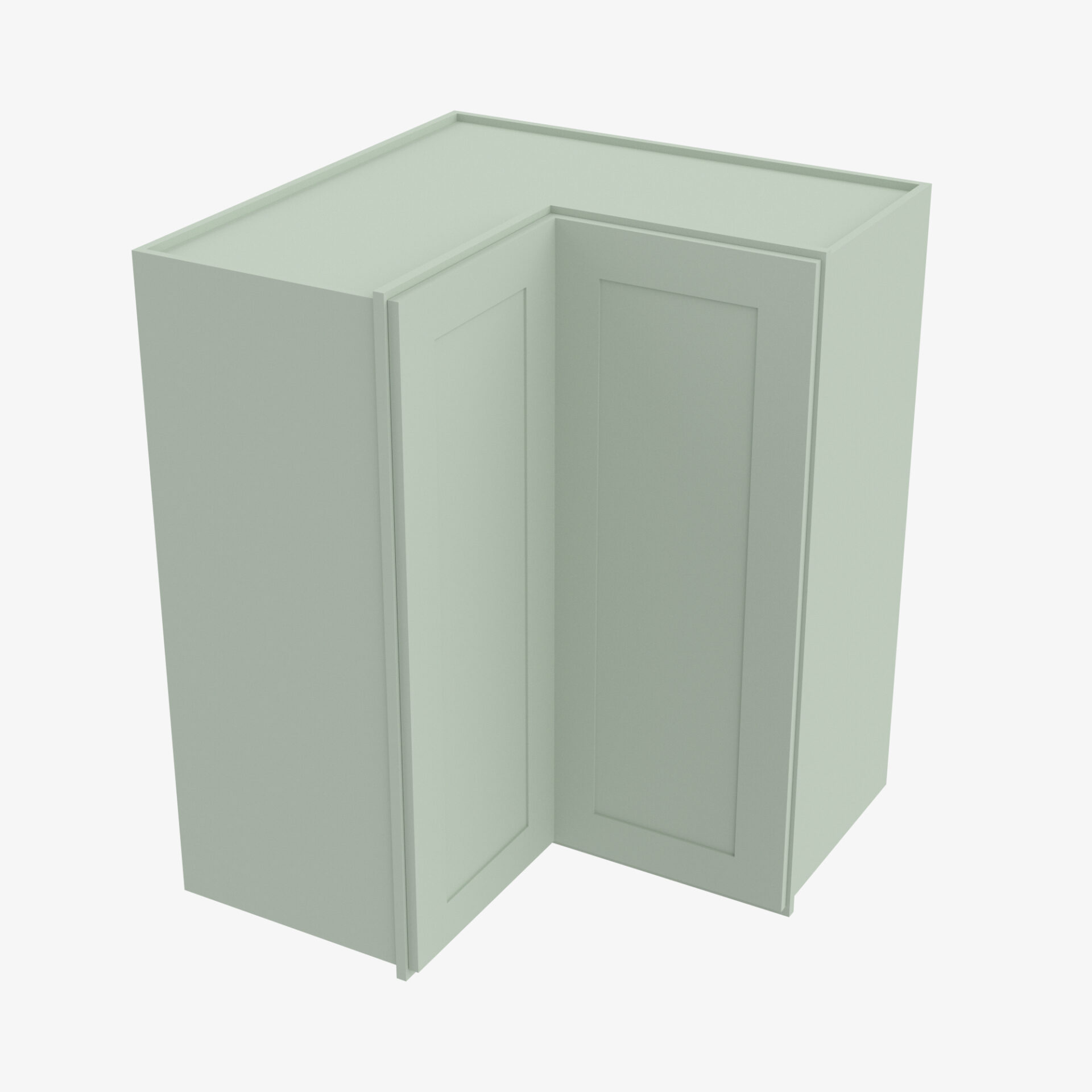 Shallow green wall corner (3) House of Cabinet Shallow Green Shaker - WSQ2436 - Image 1