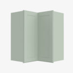 House of Cabinet Shallow Green Shaker - WSQ2436 - Image 2