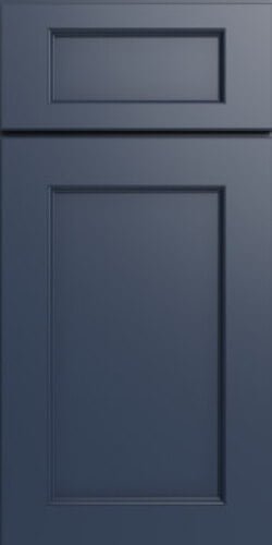 Blue Raised Shaker RTA Cabinet Sample Door - BRS-SDOOR