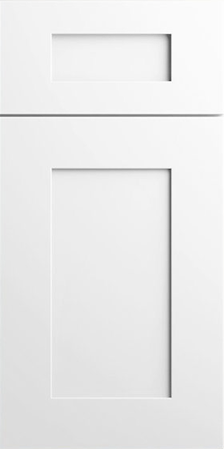 White Shaker RTA Cabinet Sample Door - WS-SDOOR