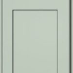 Shallow Green Shaker RTA Cabinet Sample Door - SG-SDOOR
