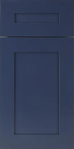 Navy Blue Shaker RTA Cabinet Sample Door - NBS-SDOOR