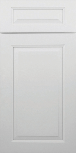 Raised White Shaker RTA Cabinet Sample Door - RS-SDOOR