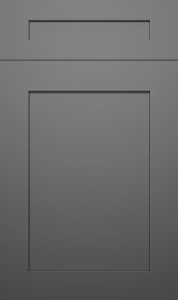 GoldenHome Frameless Gray Shaker Sample Door - FLESS-GS-SDOOR