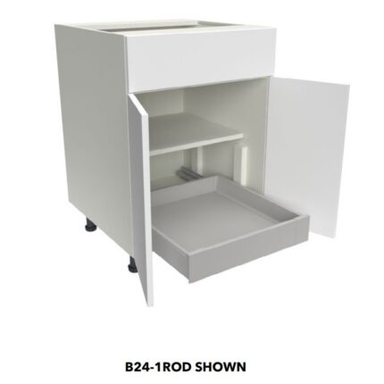 Fabuwood Illume Catalina Nocce 3 Installed Roll Out Drawers Kitchen Cabinet - ICN3-B33-1ROD