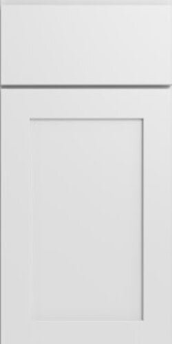 Slab White Shaker RTA Cabinet Sample Door - SS-SDOOR