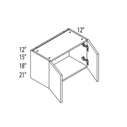 Yellow Oak Frameless Cabinets  Stackable Cabinets - YO-W3621