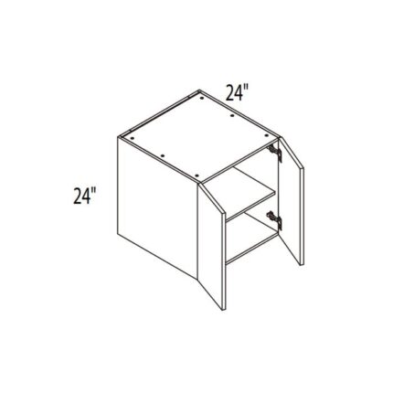 Yellow Oak Frameless Cabinets  Stackable Cabinets - YO-W362424