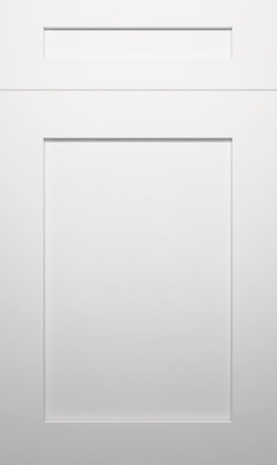 GoldenHome Frameless White Shaker Sample Door - FLESS-WS-SDOOR