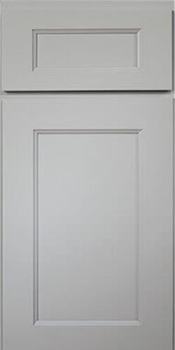 Gray Raised Shaker RTA Cabinet Sample Door - GRS-SDOOR