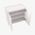 AZ-W2430B Double Door 24 Inch Wall Cabinet | Forevermark Champagne Maple Shaker - Image 9