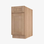 AH-B21 Single Door Cabinets 21 Inch, Base Cabinet | Homestead OAK Shaker - Image 2