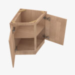 AH-AB24 24 Inch Base Angle Base Cabinets Cabinet | Homestead OAK Shaker - Image 4