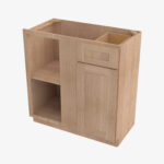 AH-BBLC45/48-42W Double Door 42 Inch Base Blind Corner Cabinets Cabinet | Homestead OAK Shaker - Image 2