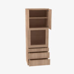 AH-OC3396B 33 Inch Tall Oven Cabinet | Homestead OAK Shaker