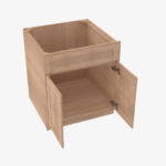 AH-SB33B Double Door 33 Inch Sink Base Cabinet | Homestead OAK Shaker