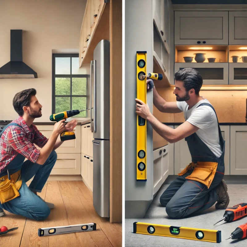 DIY vs. Professional Kitchen Cabinet Installation