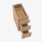 PH-DB12 3 12 Inch 3 Drawer Pack Base Cabinet | Petit OAK