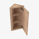 PH-AW30 Single Door Cabinets 30 Inch Wall Angle Corner Cabinet | Petit OAK - Image 2