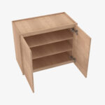 PH-W2742B Double Door 27 Inch Wall Cabinet | Petit OAK