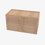 PH-W301524B Double Door 30 Inch Wall Refrigerator Cabinet | Petit OAK - Image 3