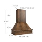 Fabuwood Allure Galaxy Mocha - RHS36 WALNUT