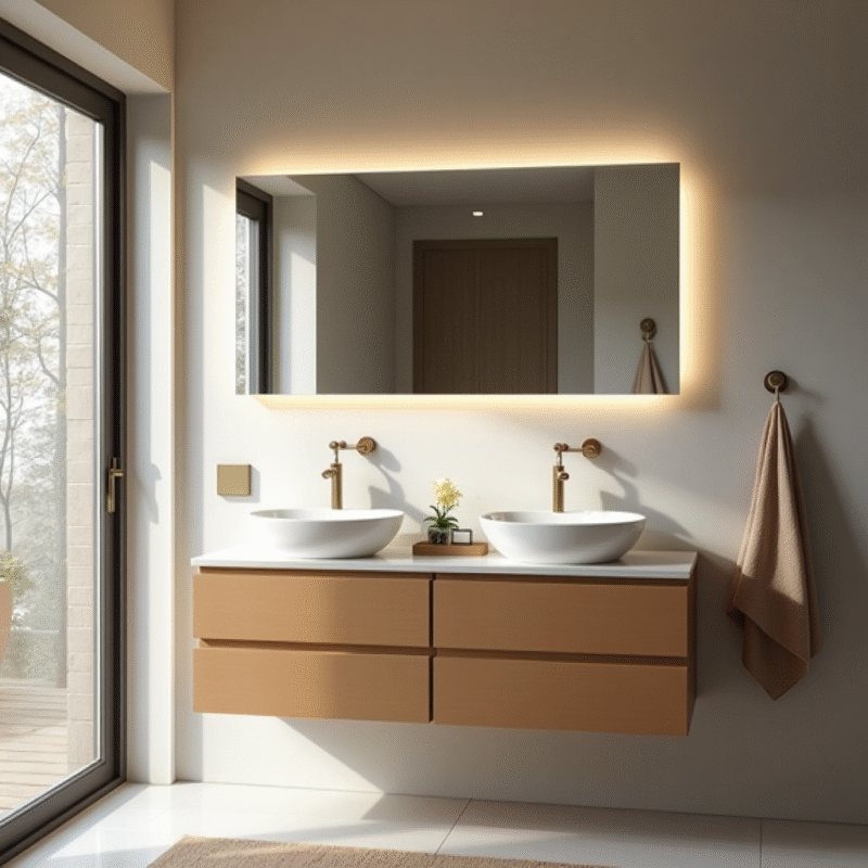 Modern Trend Bathroom Cabinet