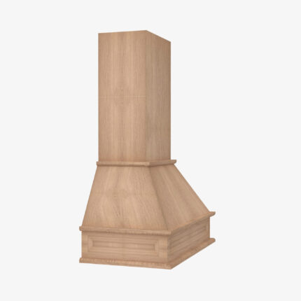 PH-CWH36 36 Inch Wall Range Hood Cabinet with Trimmable Top | Petit OAK